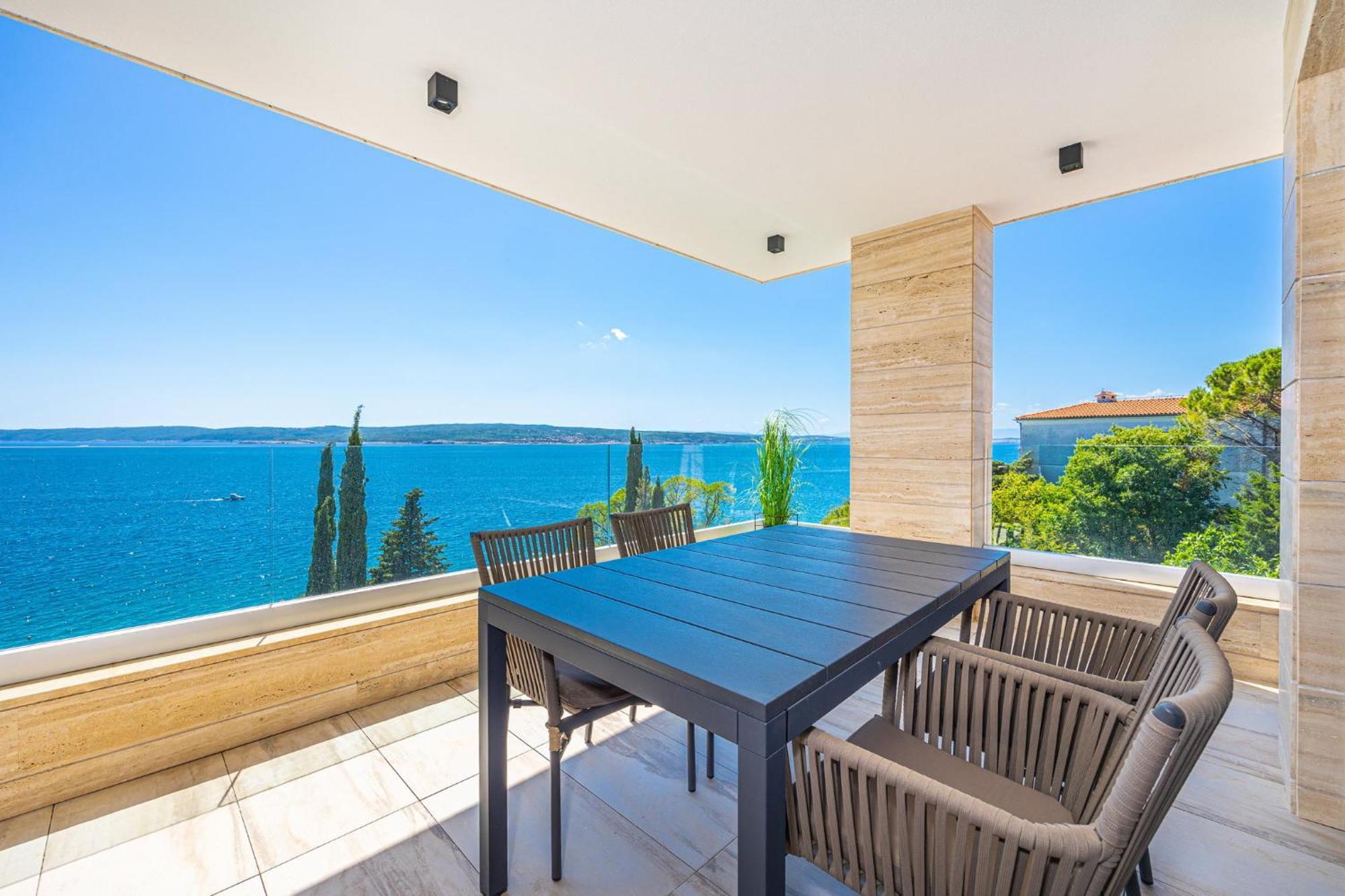 Villa Lana I Crikvenica Exteriör bild