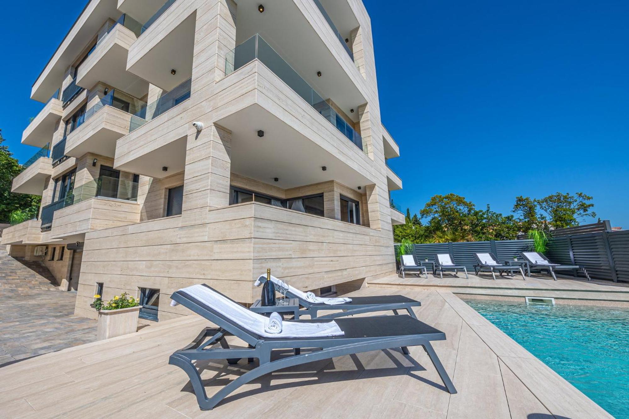 Villa Lana I Crikvenica Exteriör bild