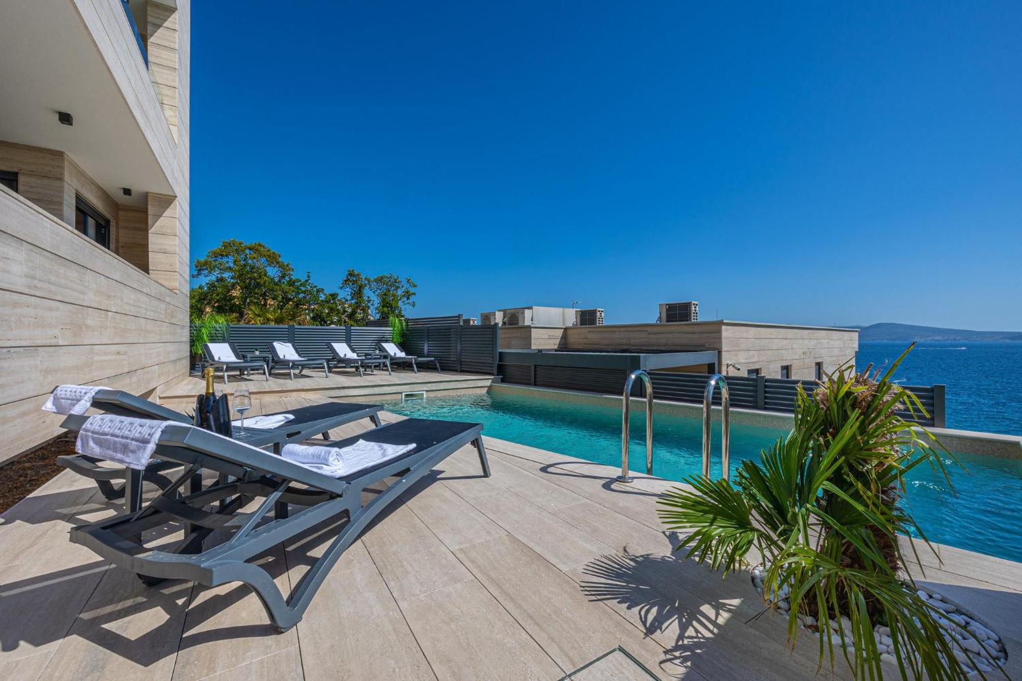 Villa Lana I Crikvenica Exteriör bild