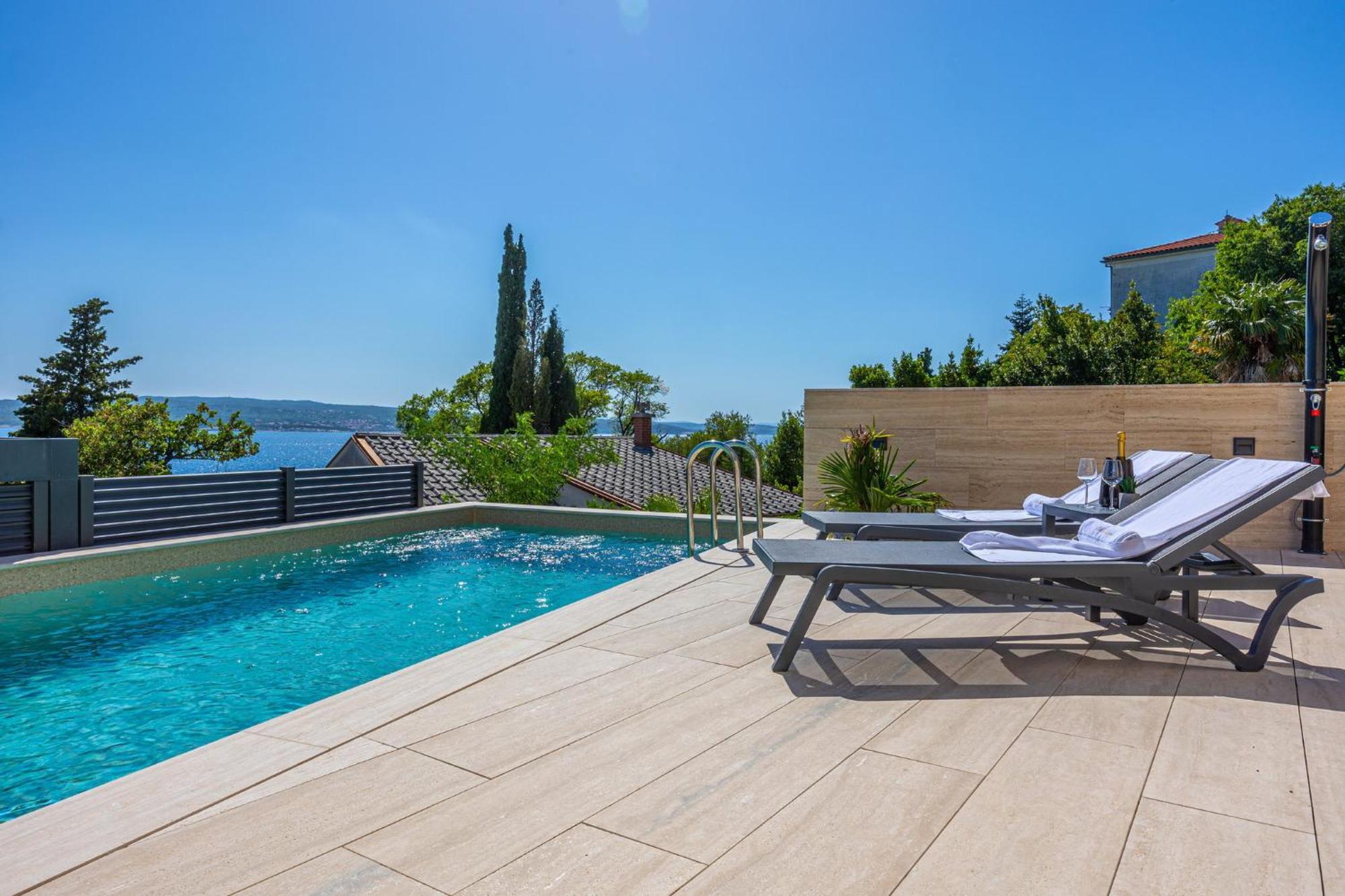 Villa Lana I Crikvenica Exteriör bild